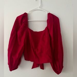 Express pink blouse